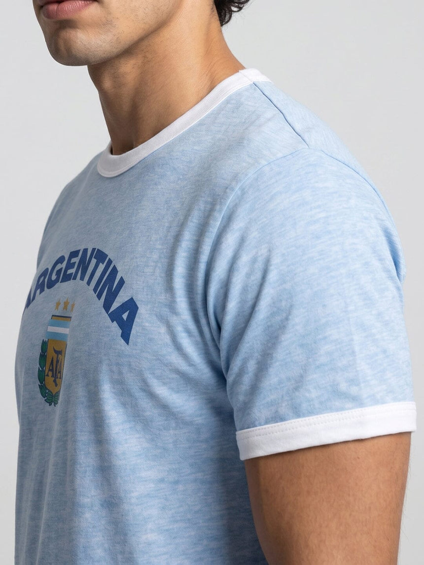 Argentina Retro Ringer Tshirt T-Shirts Fugazee 