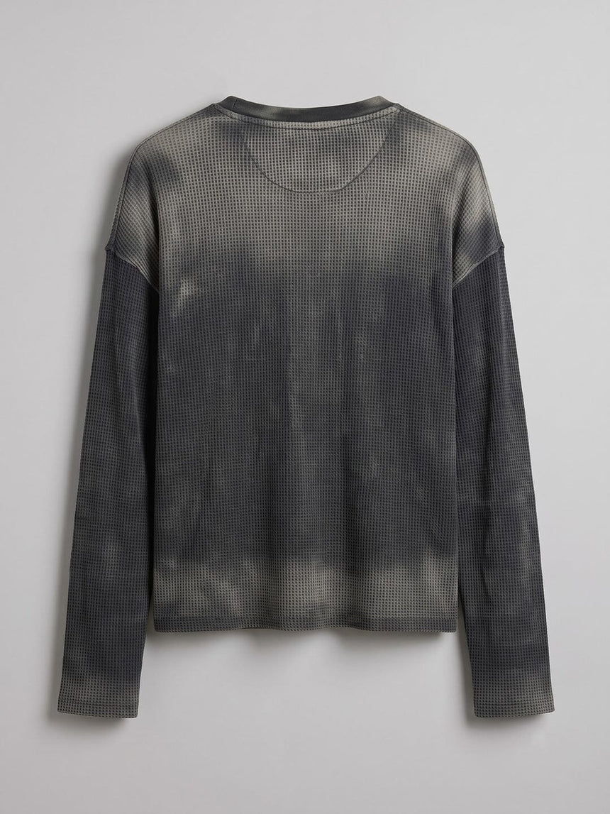 Midnight Washed Waffle Graphic Tshirt T-Shirts Fugazee 