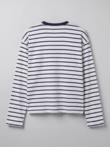 Sailor Striped Longsleeve Cropped Tshirt T-Shirts Fugazee 