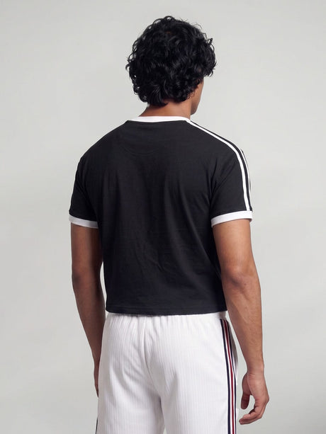 Black Sunday Club Ringer Tshirt T-Shirts Fugazee 