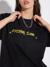 Black Macaw Unisex Oversized Tshirt