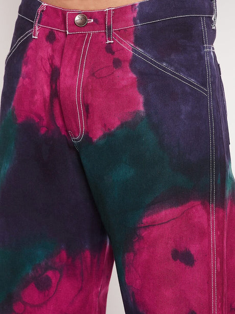 Navy Tri Colour Carpenter Pants Trousers Fugazee 