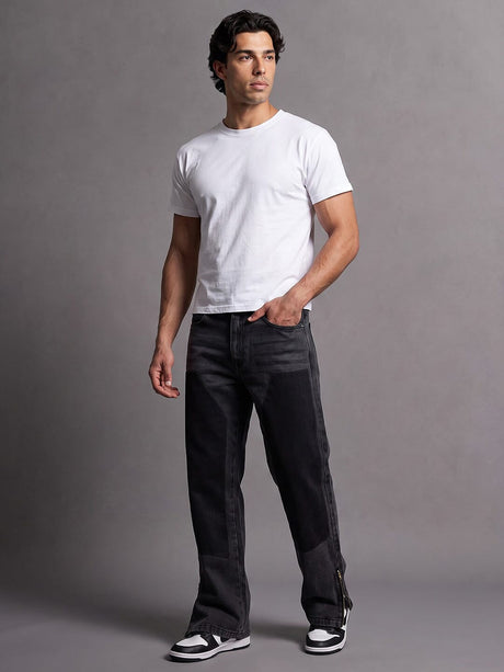 White Solid Cropped Tshirt T-Shirts Fugazee 
