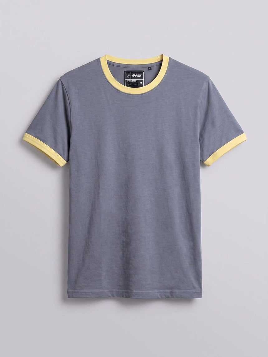 Stone Grey Ringer Tshirt