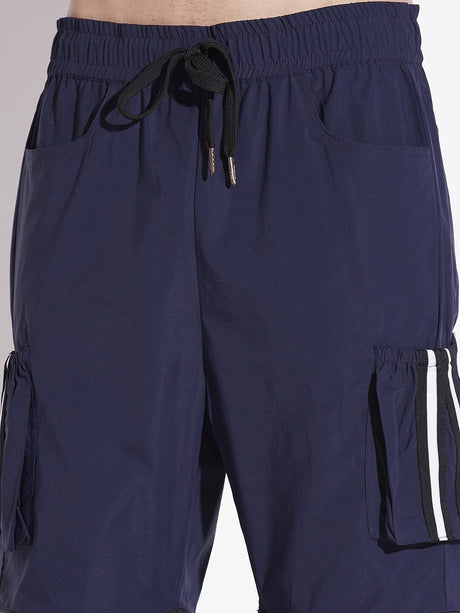 Navy Detachable Baggy Trackpant Trackpants Fugazee 