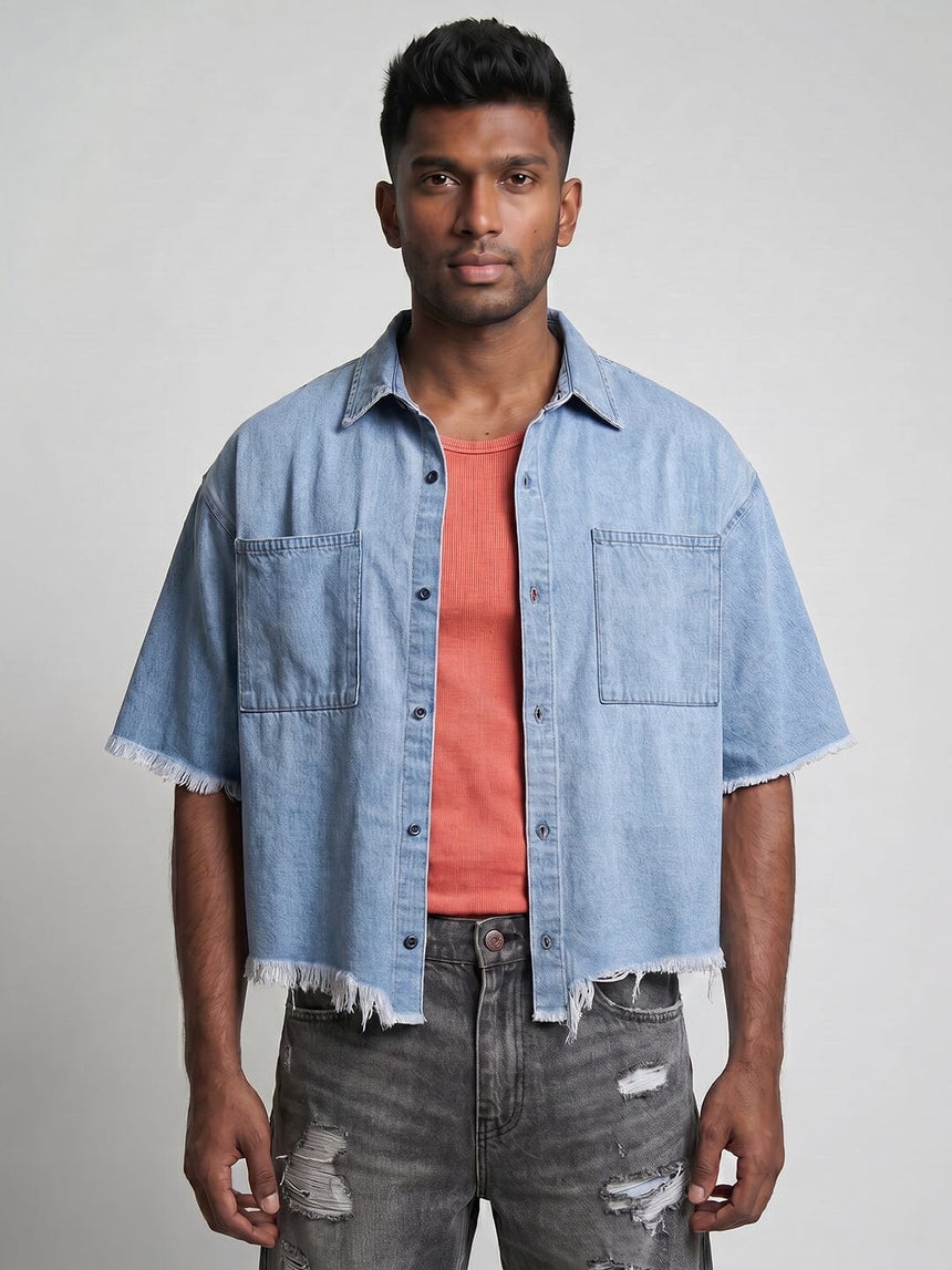 Amber Acid Ribbed Vest T-Shirts Fugazee 