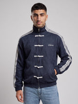 Navy CNY Suede Jacket Jackets Fugazee 