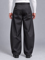 Black Barrel Korean Trousers Trousers Fugazee 