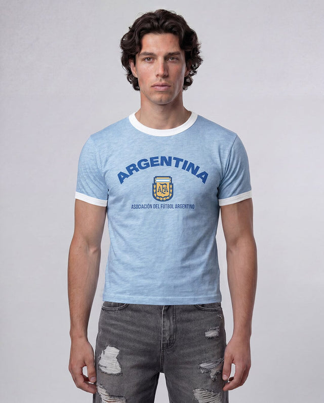 Argentina Retro Ringer Tshirt T-Shirts Fugazee 