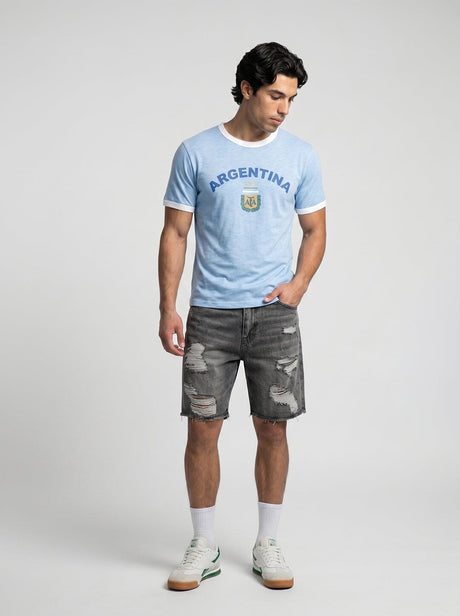 Argentina Retro Ringer Tshirt T-Shirts Fugazee 