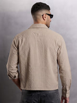 Mahagony Checkered Graphic Quarter Shirt Shirts Fugazee 
