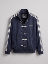 Navy CNY Suede Jacket Jackets Fugazee 