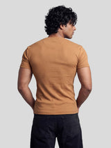Sand Notch Neck Tshirt
