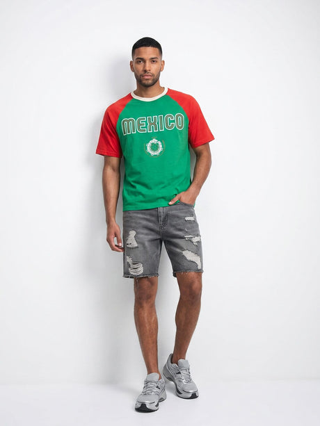Mexico Retro Raglan Tshirt T-Shirts Fugazee 