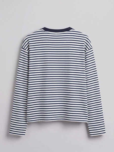 Sailor Striped Graphic Sweatshirt Sweatshirts Fugazee 