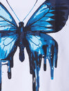 Drip Butterfly Unisex Oversized Tshirt