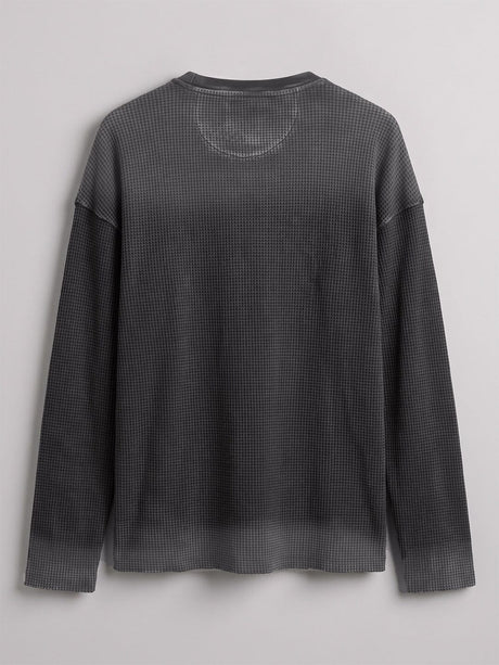 Smoke Waffle Washed Longsleeves Tshirt T-Shirts Fugazee 
