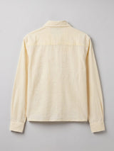 Butter Striped Quarter Cropped Shirt Shirts Fugazee 