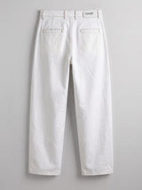 White washed Pleated Denim Jeans Fugazee 