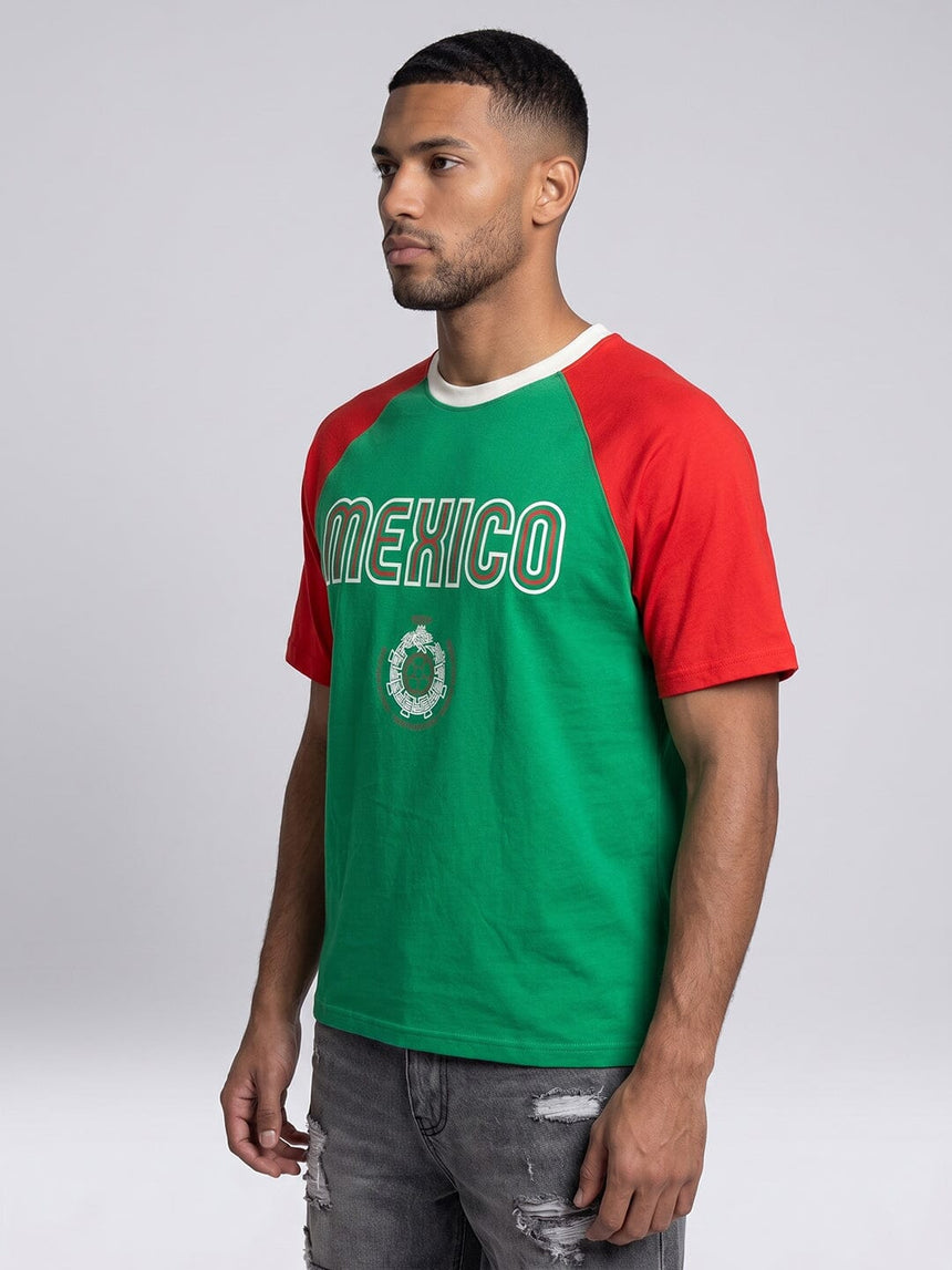 Mexico Retro Raglan Tshirt T-Shirts Fugazee 