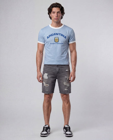 Argentina Retro Ringer Tshirt T-Shirts Fugazee 