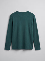 Bottle Green Ribbed Henley Tshirt T-Shirts Fugazee 