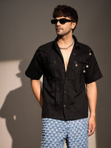 Black Rings Gothic Shacket Shackets Fugazee 