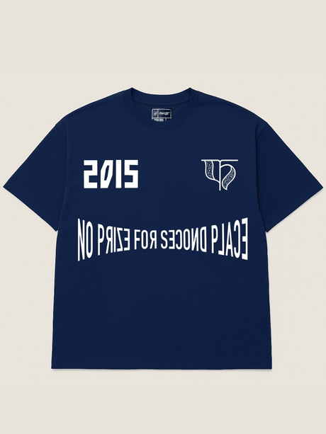 Navy Graphic Oversized Tshirt T-Shirts Fugazee 