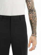 Black Highwaisted Bell Bottom Trousers Trousers Fugazee 