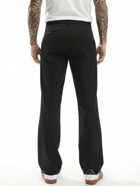 Black Highwaisted Bell Bottom Trousers Trousers Fugazee 
