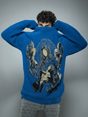 Blue Mohair Mother Mary Knitted Sweater Sweaters Fugazee 