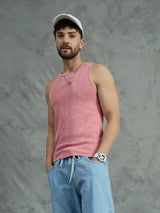Ribbed Dyed Vest Pack Of 3 T-Shirts Fugazee 