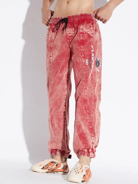 Amber Acid Washed Relaxed fit Trackpant Trackpants Fugazee 