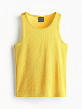 Solid Ribbed Vest Pack Of 3 T-Shirts Fugazee 