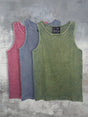 Ribbed Dyed Vest Pack Of 3 T-Shirts Fugazee 