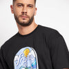 Black Friendly AF Printed Tshirt & Trackpants Combo Set
