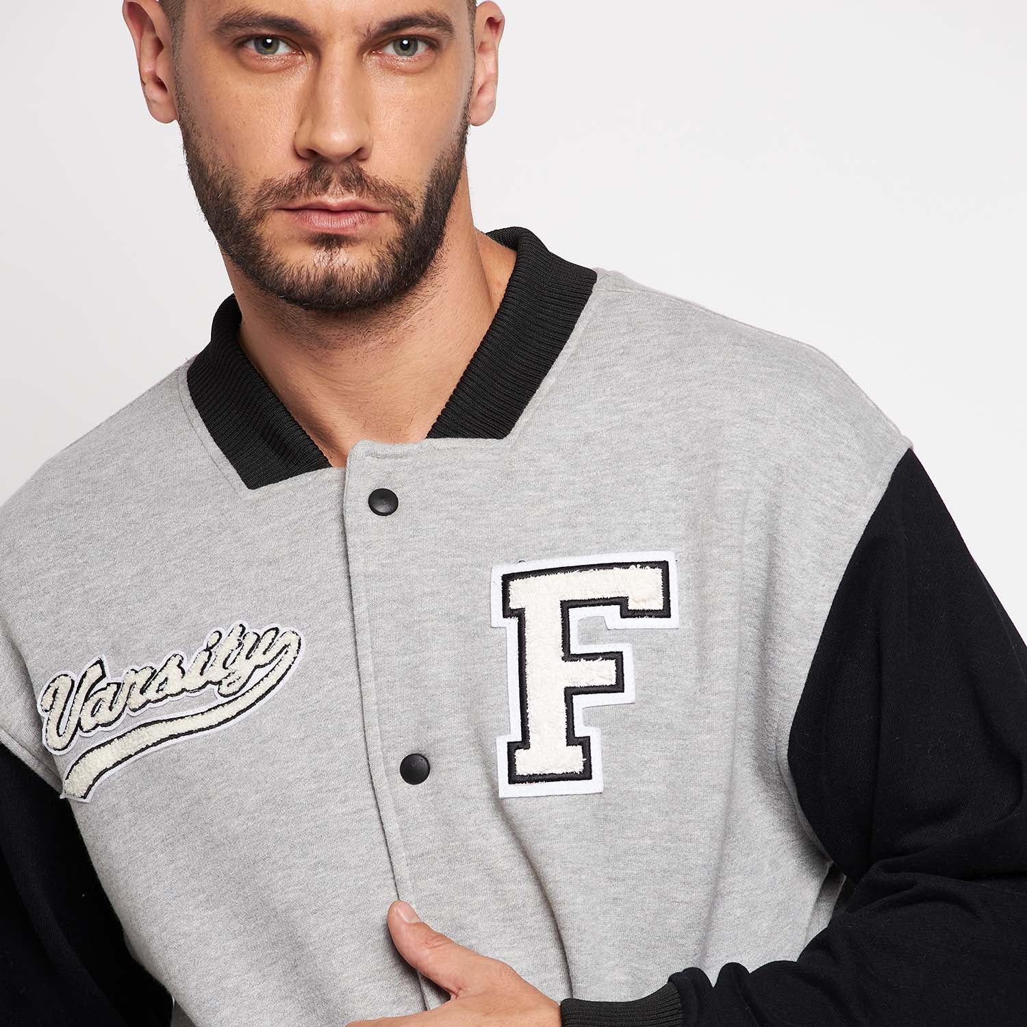 FREEZE MAX TOM & JERRY VARSITY JACKET Men's-BLACK WHITE – Moesports