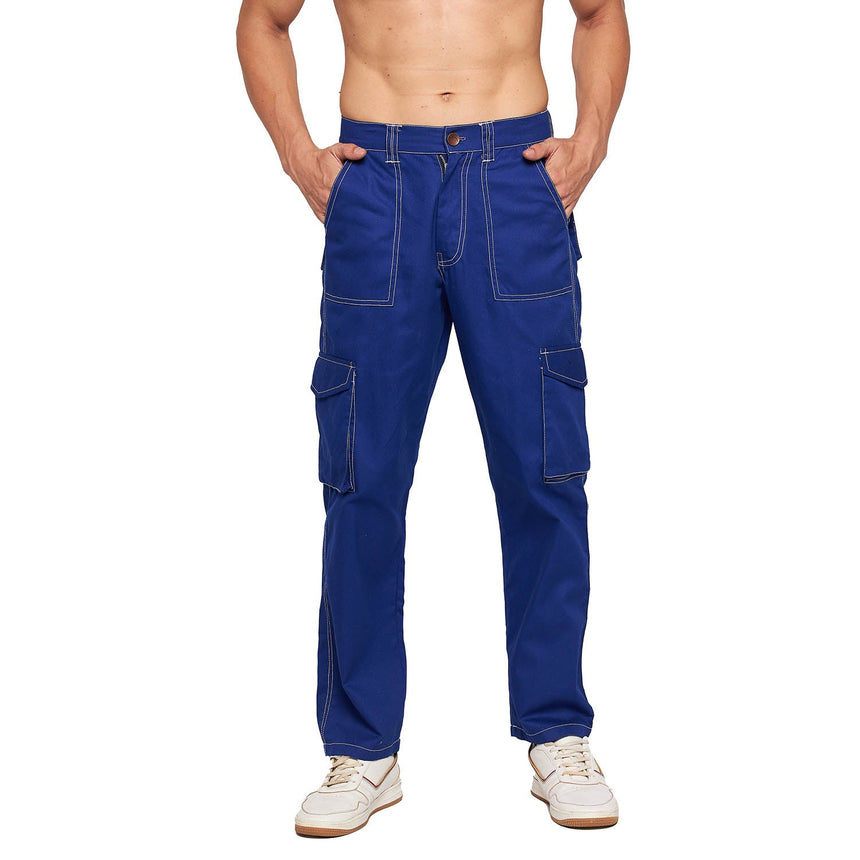 Royal Blue Carpenter Cargo Pants