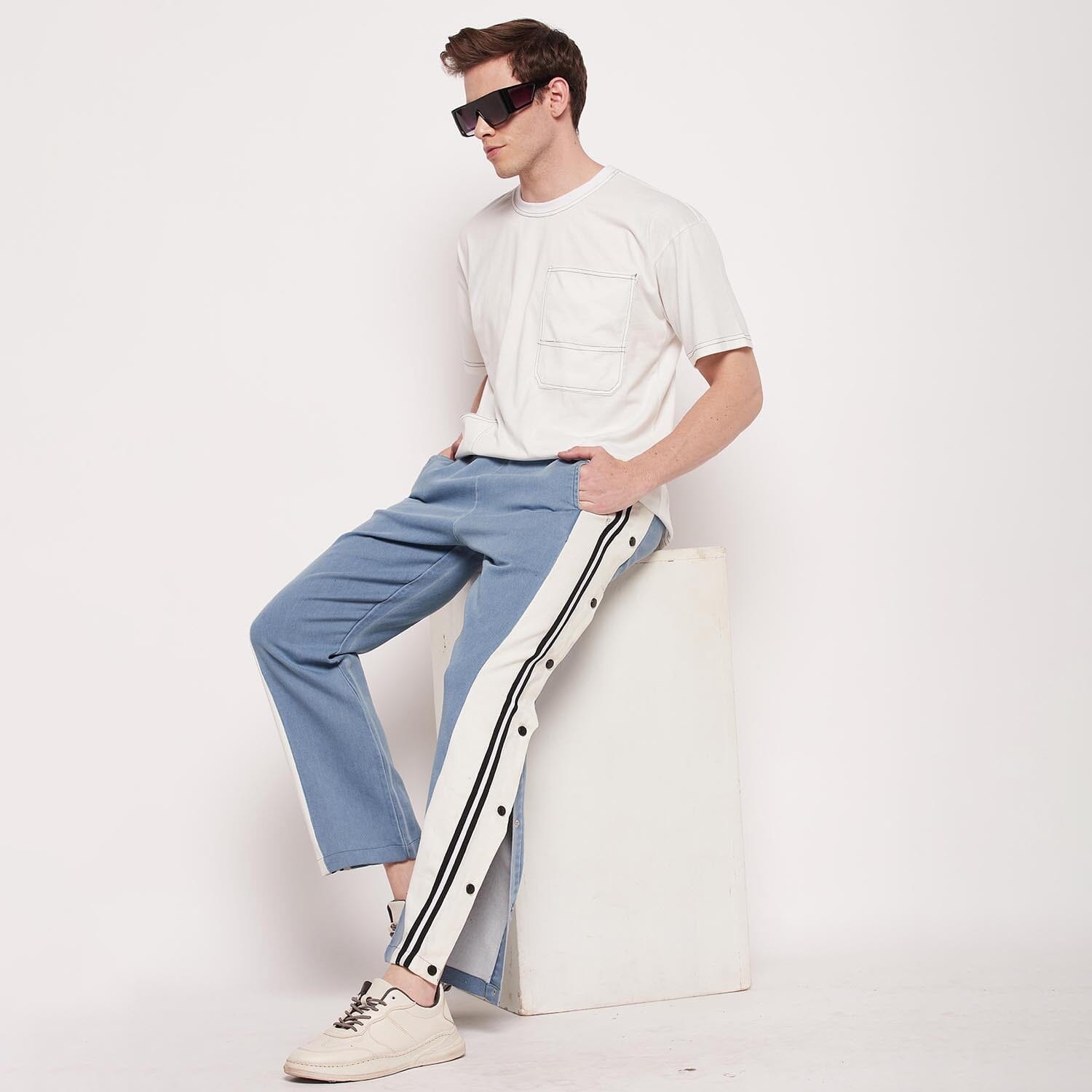 Buy Blue Track Pants for Boys by Pepe Jeans Online | Ajio.com