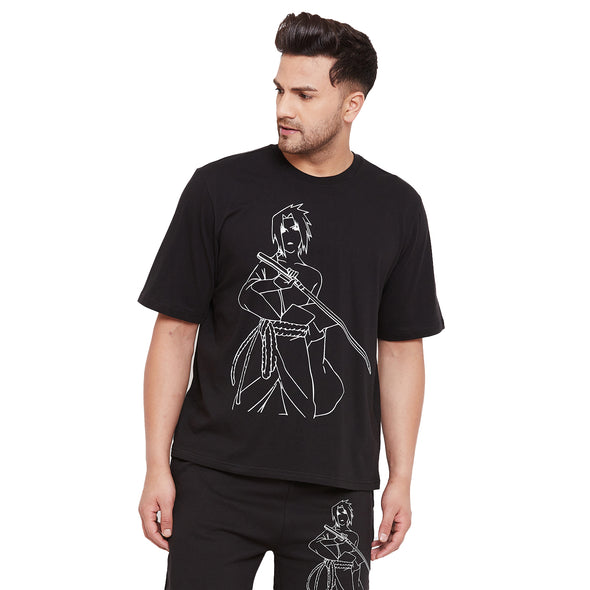 Naruto Oversized Graphic Tshirt