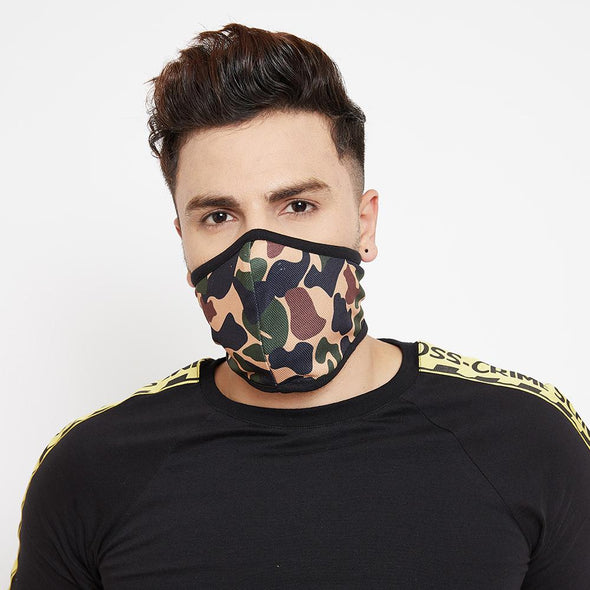 Camo Mesh Face Cover