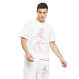 White Naruto Boxy Fit Tshirt T-shirts Fugazee 