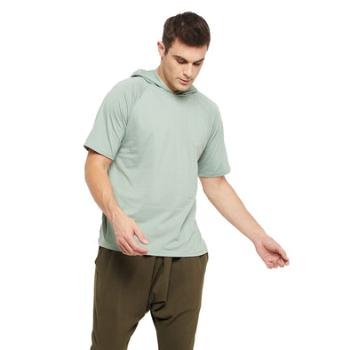 PISTA DROP SHOULDER HOODED OVERSIZED TEE