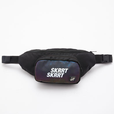 Black Reflective Cross Body Bag
