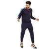 Navy Oversized Denim Taped Combo Tracksuit