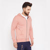 Dusty Rose Hoodie Sweatshirts - Fugazee