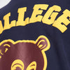 Navy Dropout Oversized Graphic Tee
