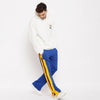 Royal Blue Boot-Cut Trackpants