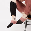 Peach Tie & Dye Oversized Combo Tracksuit With Matching Socks