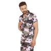 Urban Camo Print Cuban Shirt